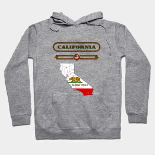 CALIFORNIA STATE, UNITED STATES, USA. SAMER BRASIL Hoodie